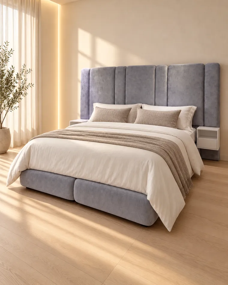 Bruma: cama de planos acolchados, ambientación digital